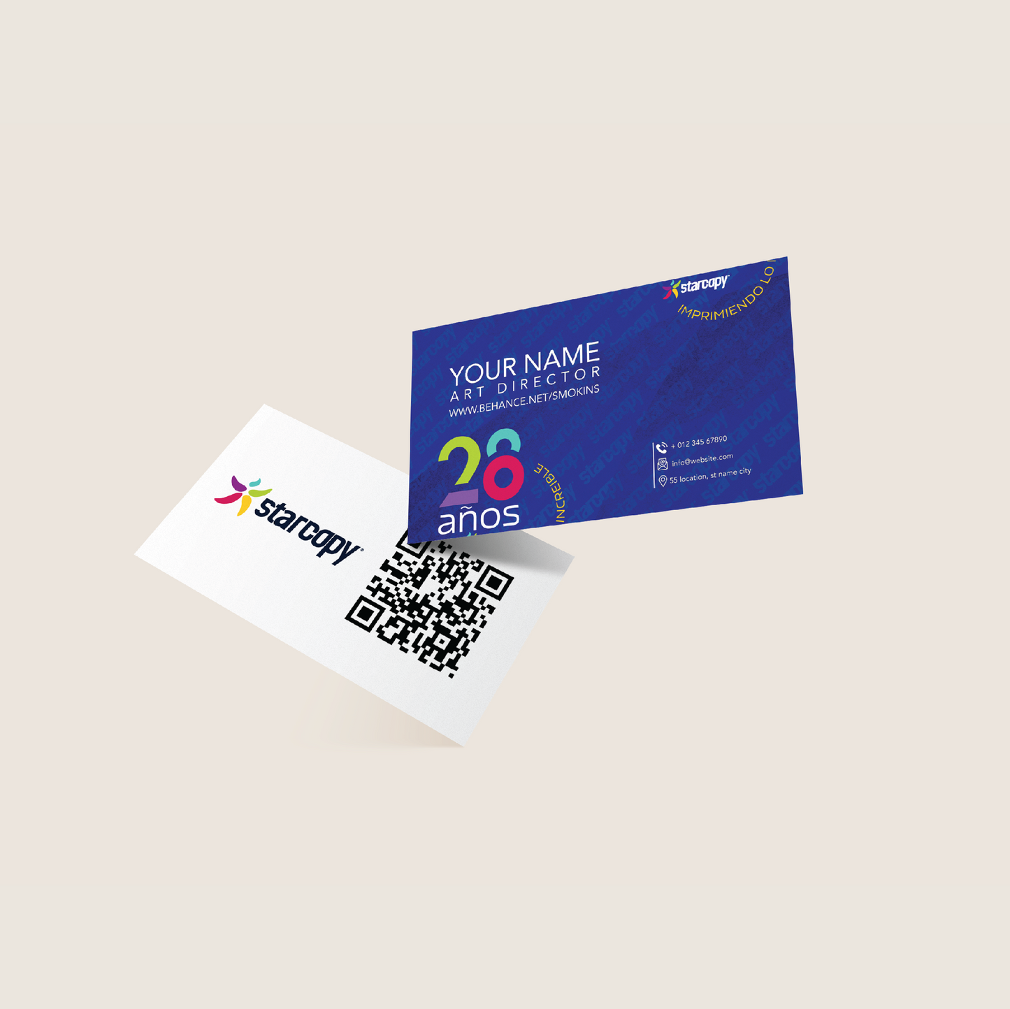 Tarjetas de Presentación con Relieve