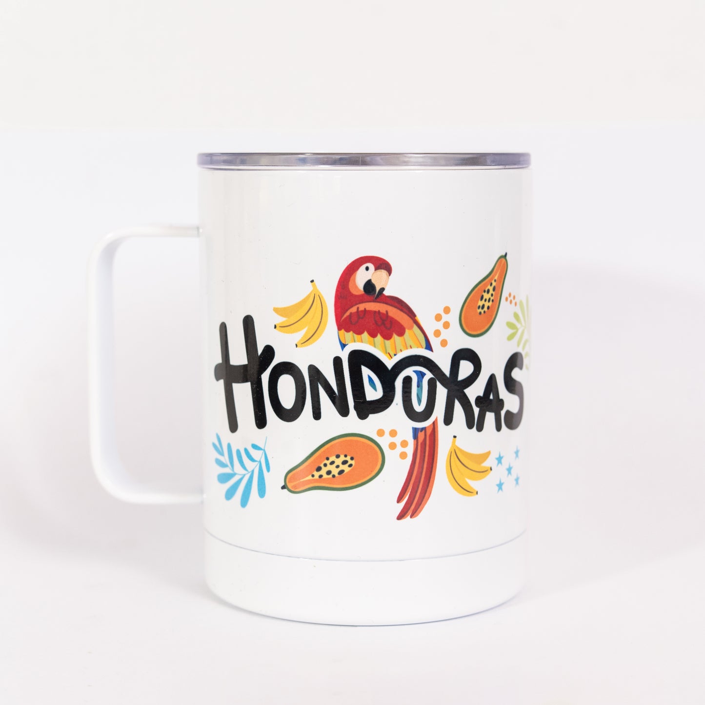 Taza Térmica Guacamayas Frutales