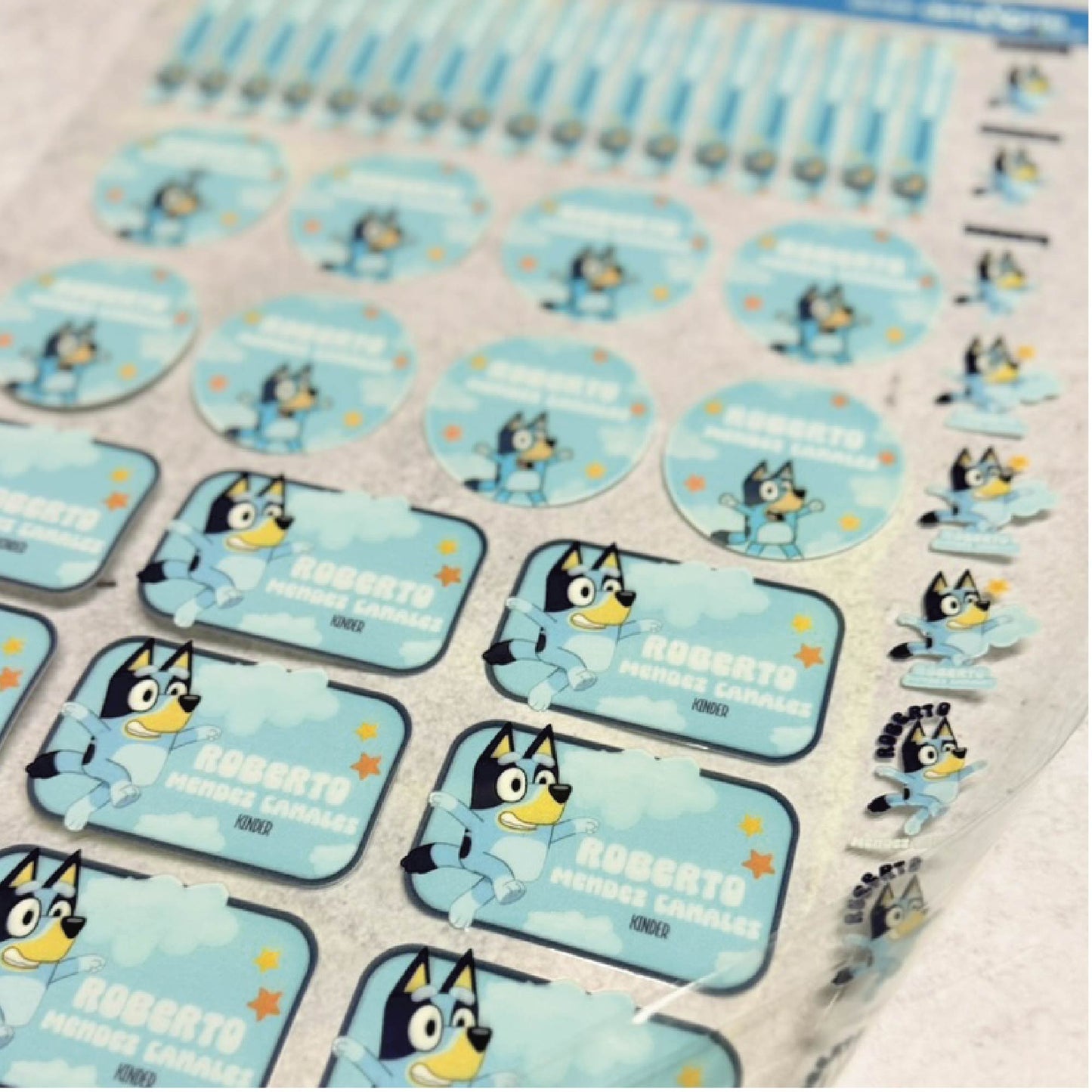 Name Tags en DTF UV