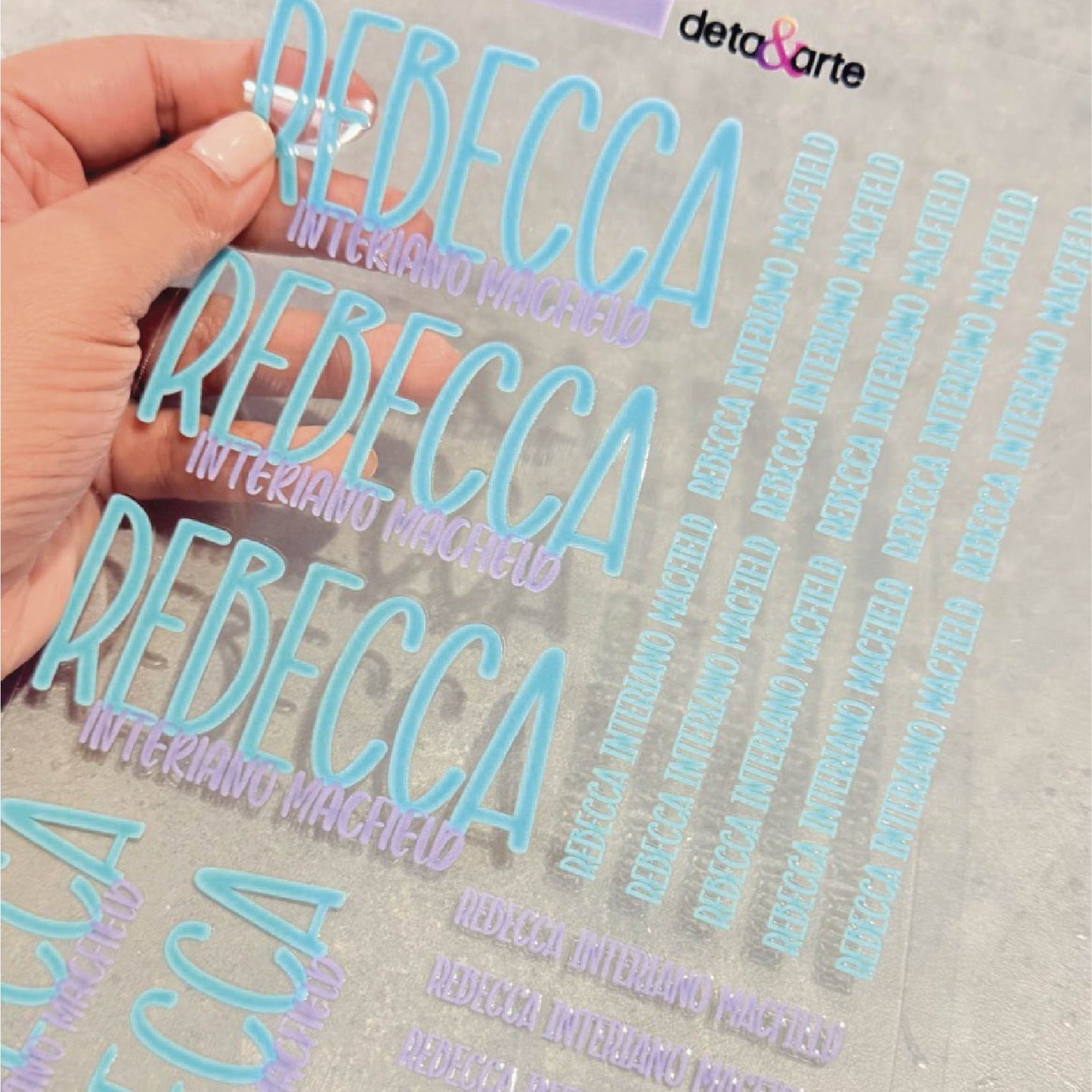 Sticker DTF UV