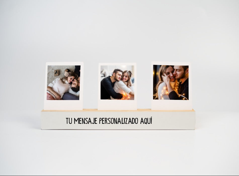 Wood polaroid Personalizado