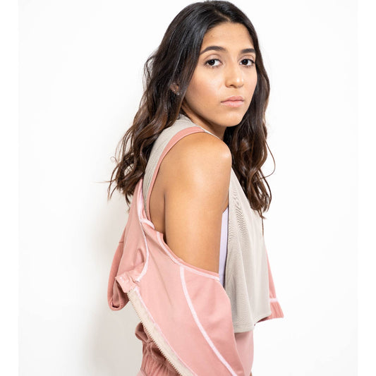 CROP TOP BEIGE