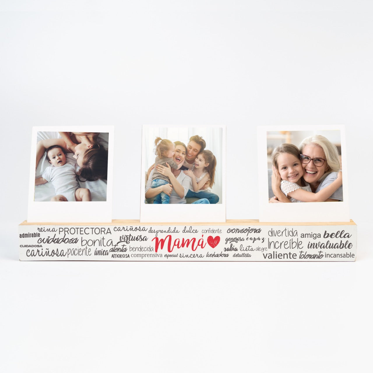 MAMA CUALIDADES WOODPOLAROID