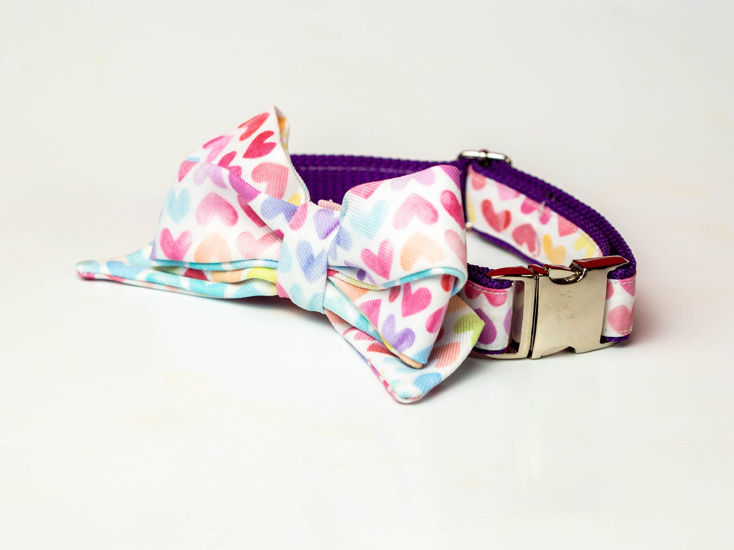 Collar FC Corazones acuarela