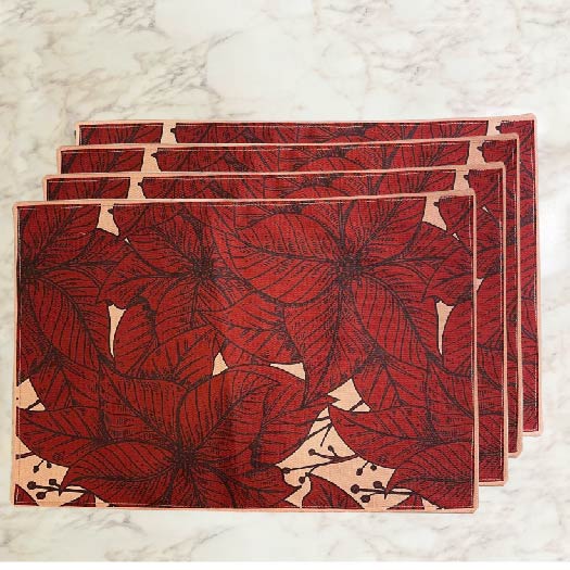 Individual Navideño 4 Diseños