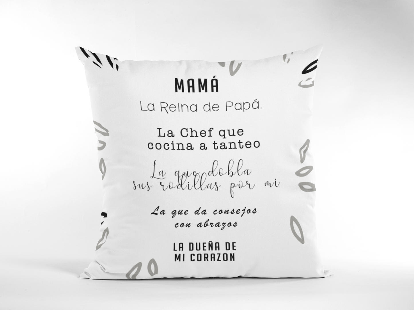 Cojin Mamá Mensaje