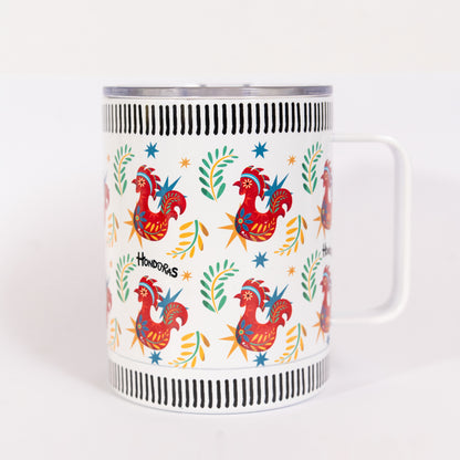Taza Térmica Print Gallitos