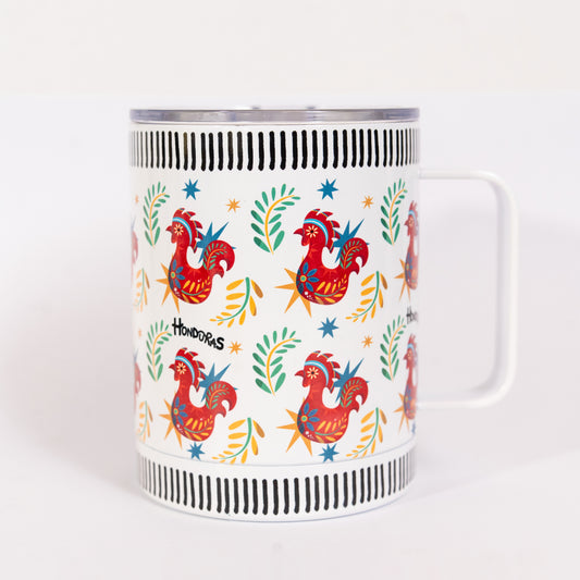 Taza Térmica Print Gallitos