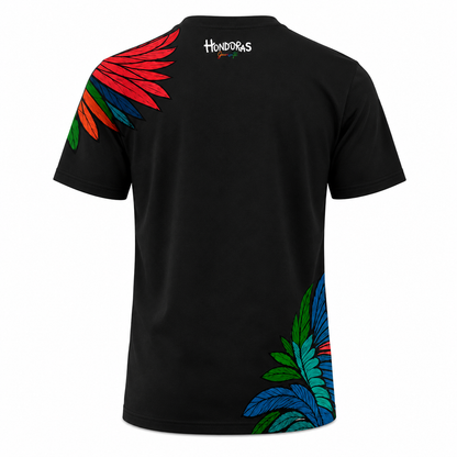 CAMISETA GUACAMAYA NEGRA