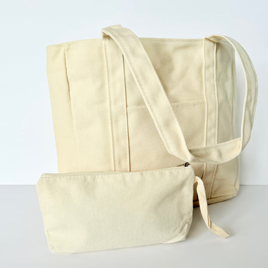 Tote bag con bolsa