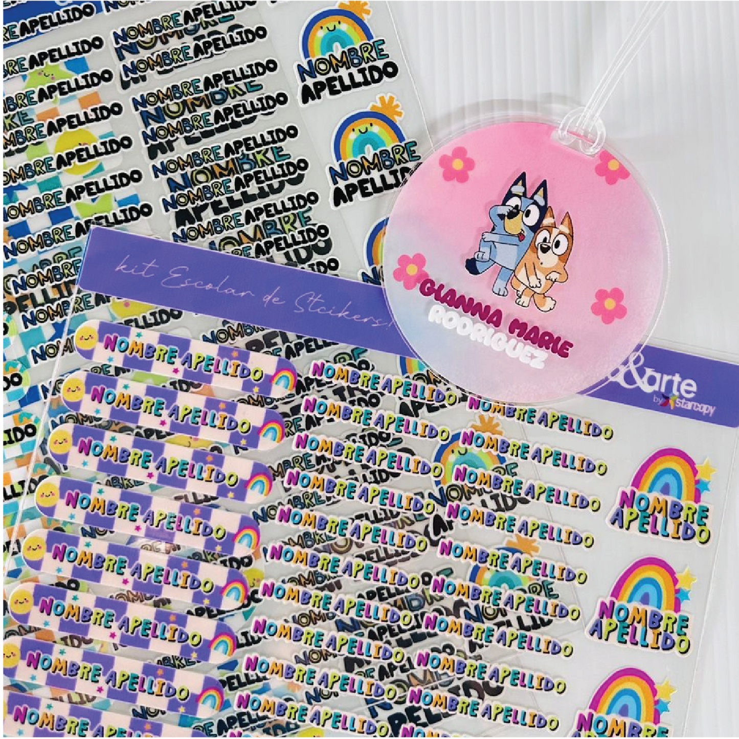 Name Tags en DTF UV