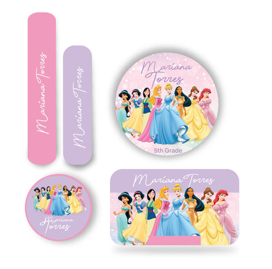 Name tag Niña Princesa 3