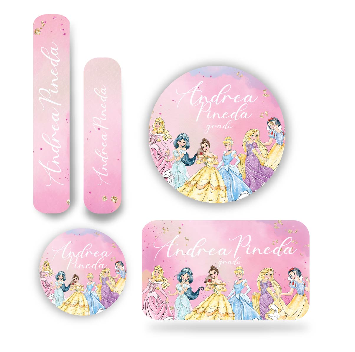 Name tag Niña Princesa 1
