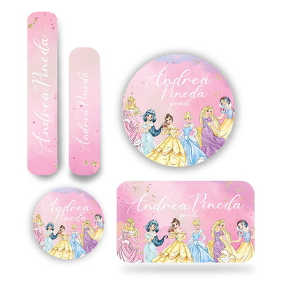 Name tag Niña Princesa 1