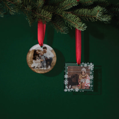 Christmas Ornament Vidrio