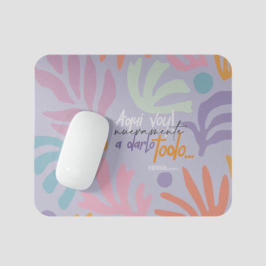 Mousepad Aqui voy