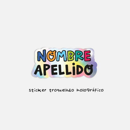 Sticker Nube Troquelado
