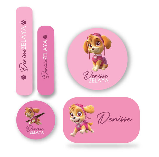 Name tag Niña Hello Pawpatrol 1