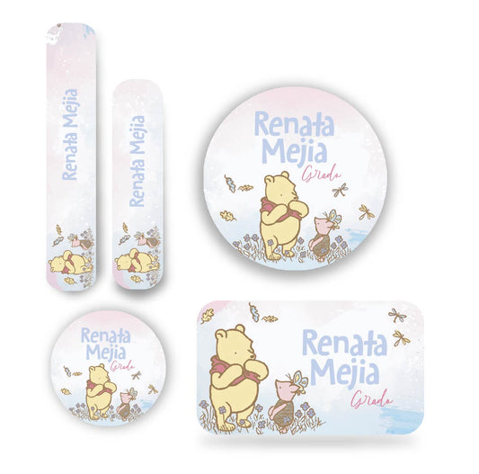 Name tag Niña Winnie Pooh