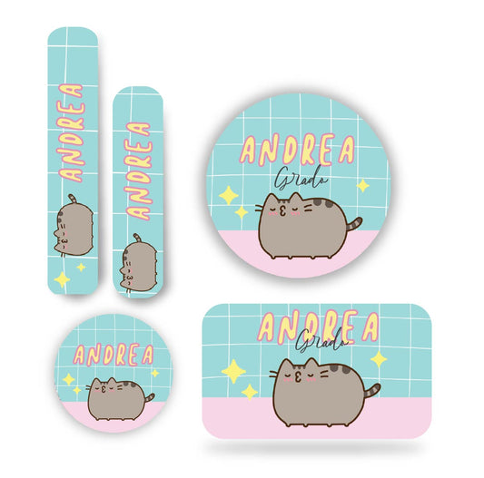Name tag Niña Pusheen