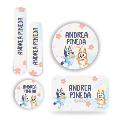 Name tag Niña Bluey 2