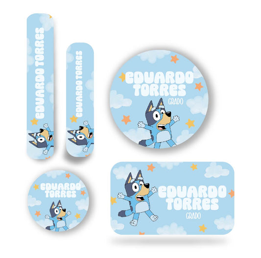 Name tag Niño Bluey