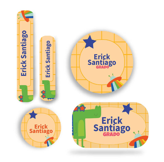 Name tag Niño Lagarto 2
