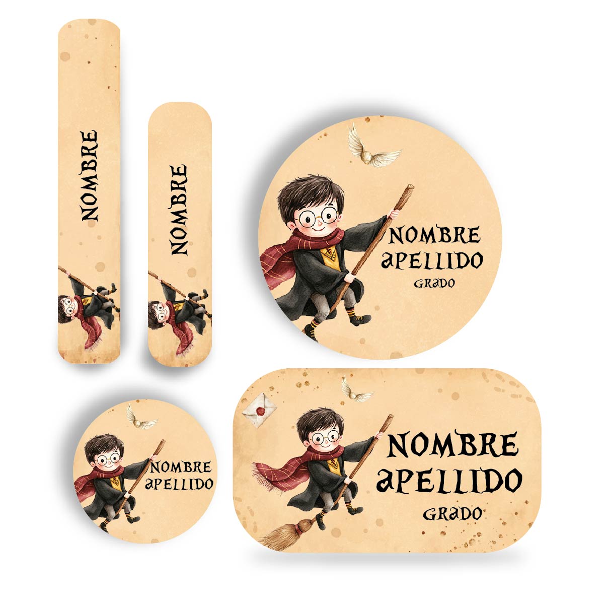 Name tag Niño harry Potter