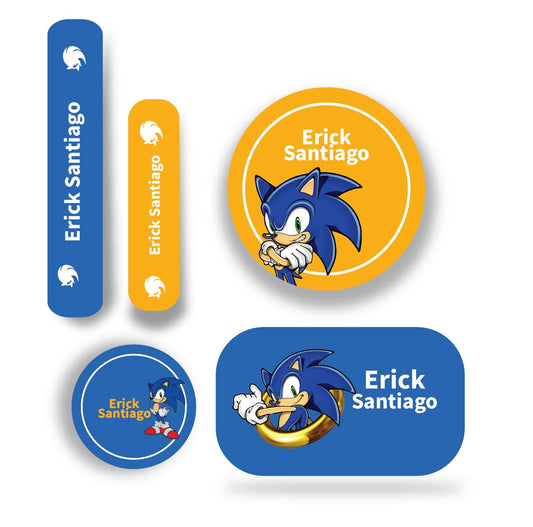 Name tag Niño Sonic
