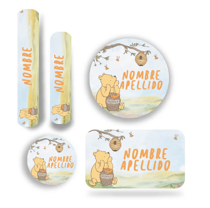 Name tag Niño Winnie Pooh