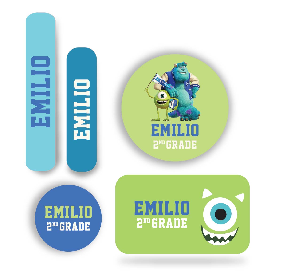 Name tag Niño Monster