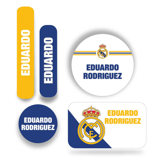Name tag Niño Futbol 3