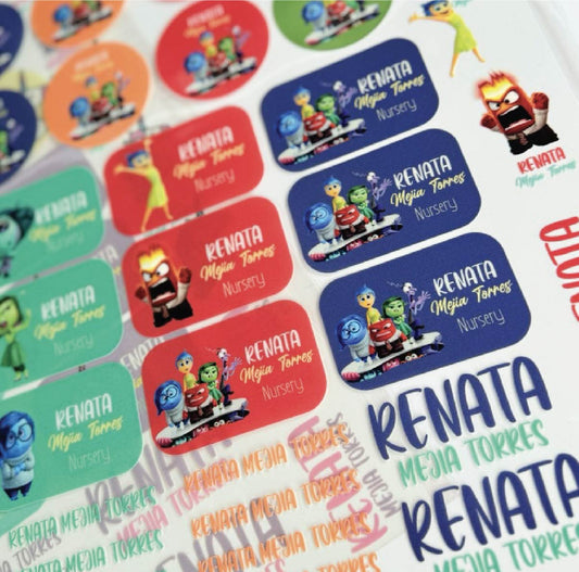 Name Tags en DTF UV