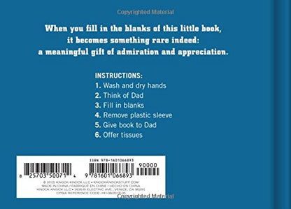 What I love about Daddy Mini Book
