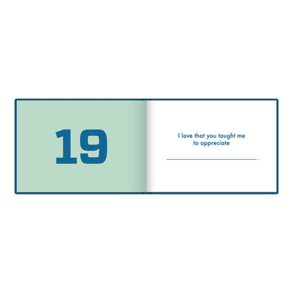 What I love about Daddy Mini Book