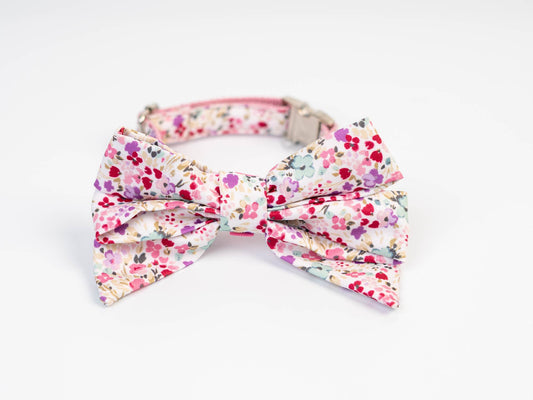 Collar FC Florecitas Rosadas