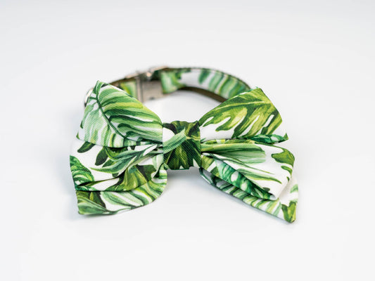 Collar FC Hojas verdes