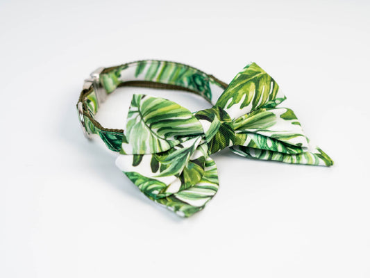 Collar FC Hojas verdes