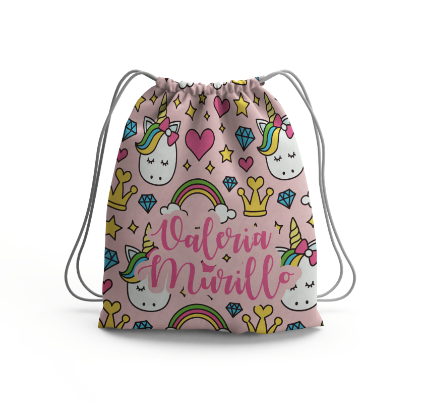 MOCHILITA PINK UNICORNS