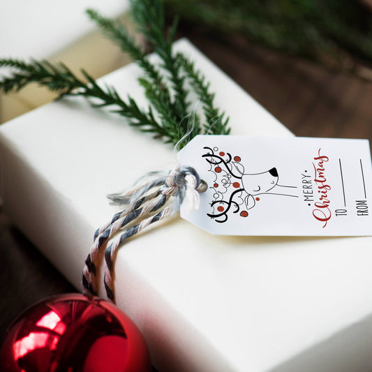 Set Christmas Tags