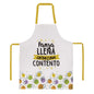 DELANTAL PANZA LLENA CORAZON CONTENTO