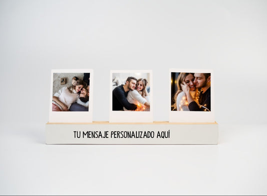 Wood polaroid Personalizado