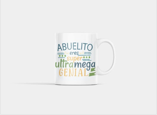 Abuelito genial taza