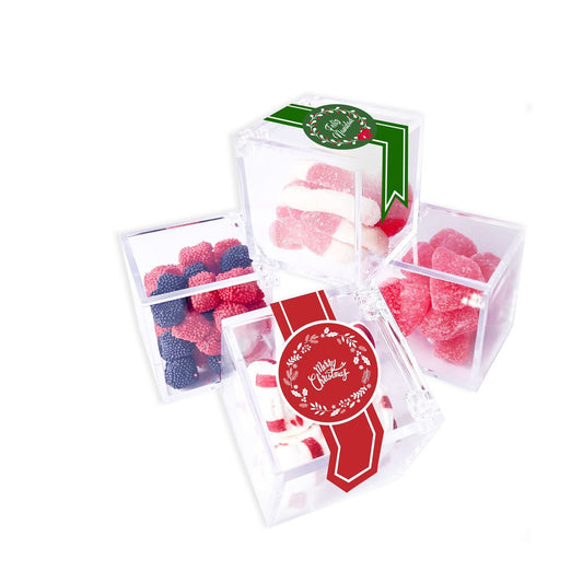 Cajita acrilica con dulces