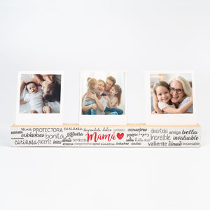 MAMA CUALIDADES WOODPOLAROID