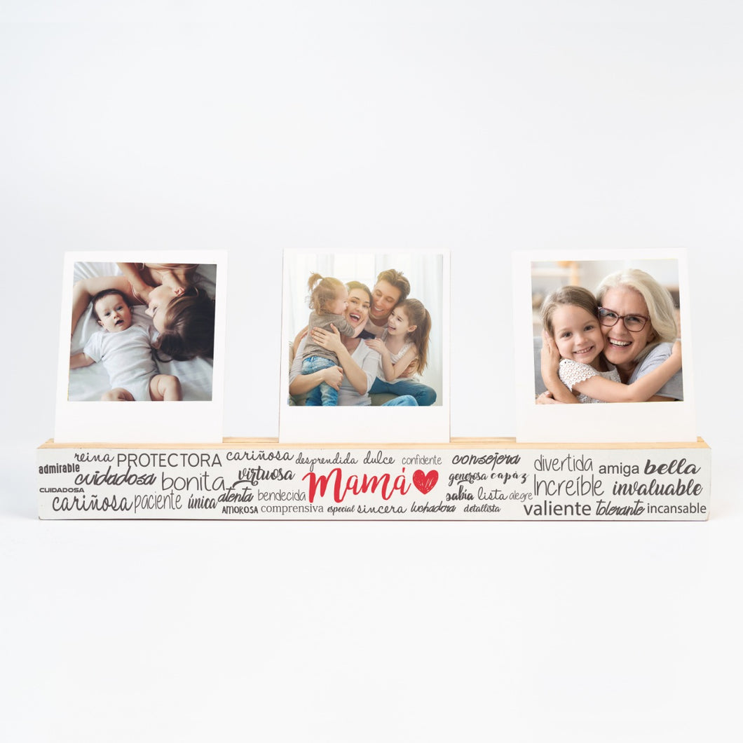 MAMA CUALIDADES WOODPOLAROID