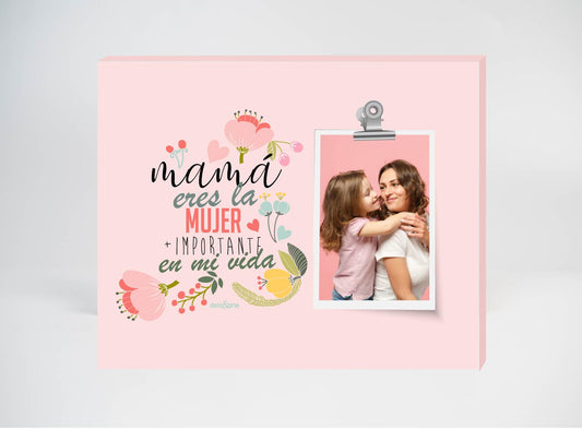 MDF con ganchito la mujer más importante