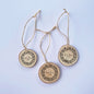 SET 3 WOOD SLICE TAG