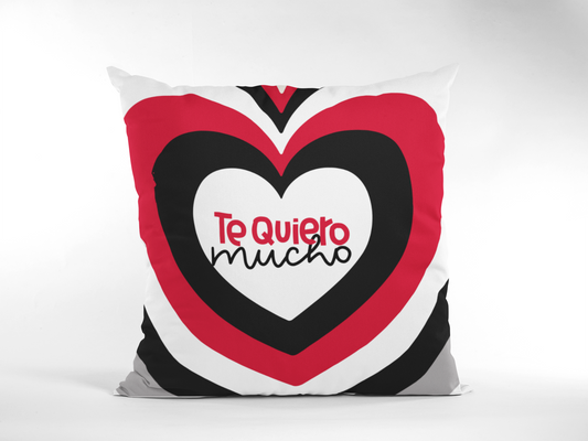Cojin Te quiero mucho tx