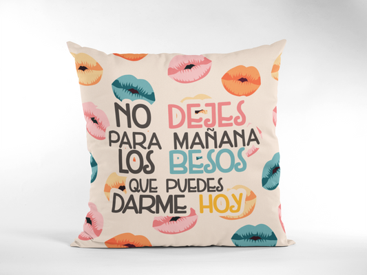 Cojin besos que puedes dar hoy